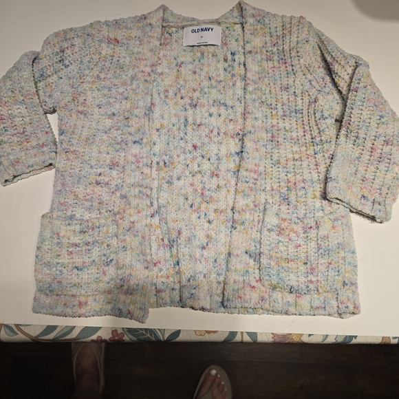 Old Navy Pastel Speckled Cardigan - Picture 1 of 6
